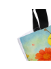 Mr. & Mrs. Panda Tasche Biene Blume Design ohne Spruch in Weiß