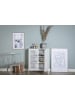 ebuy24 Sideboard Misha Weiß 80 x 40 cm