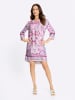 Heine Druckkleid in rosé-hellrosé-bedruckt