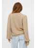 Derbe Sweatshirt für Damen in beige
