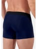 HOM Retro Short / Pant Supersoft in Dunkelblau / grün
