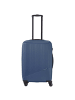 travelite Bali - 4-Rollen-Trolley M 67 cm (weiß/cognac) in blau