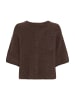 MOSS COPENHAGEN Bondie Hope 2/4 Cardigan in Hot Fudge
