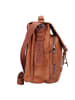 Plevier Quartz Aktentasche Leder 41 cm Laptopfach in cognac