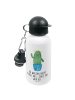 Mr. & Mrs. Panda Kindertrinkflasche Kaktus Heilig mit Spruch in Weiß