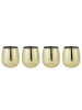 Butlers Butlers Trinkbecher MANHATTAN LOUNGE 4er-Set in Gold