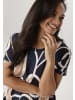 Aniston PLUS Jerseykleid in marine-beige-offwhite