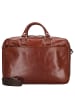 PICARD Buddy - Aktentasche 15" 42 cm (schwarz) in cognac