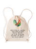 Mr. & Mrs. Panda leichtrucksack Hahn Korn mit Spruch in Creme