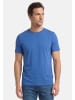 Redmond T-Shirt Basic in Blau / hellblau