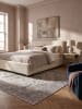KADIMA DESIGN Teppich Kurzflor VERNANTE waschbar Orientstil Esszimmer Diele in Beige-Grau
