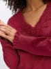 sheego by Joe Browns Langarm-Shirt in kirsche