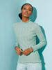 creation L Langarm-Pullover in kalkmint