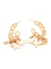 faina Earrings in Rose Gold