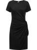 ragwear Shirtkleid Knotta in Black