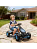 HOMCOM Gokart Tretauto in Blau & Schwarz 121L x 58B x 61H cm