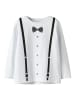 name it Langarmshirt  NMMRYDER LS TOP in bright white