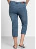 sheego Caprijeans in light blue-denim