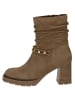 Caprice Stiefelette in OLIVE SUEDE