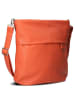 Zwei Mademoiselle M12 - Schultertasche 32 cm (cord-mocca) in papaya