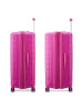 Roncato B-Flying Move 4 Rollen Kofferset 3-teilig mit Dehnfalte in fucsia