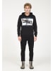 PLUS EIGHTEEN Herren Kapuzenpullover in Schwarz
