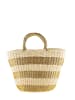 collezione alessandro Strohtasche " Aurel " in gold