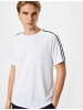 KOTON T-shirt in Weiß