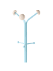 Beliani Kleiderständer ARNOT in Blau - (W) 50 x (H) 176 x (L) 50 cm