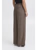 ICHI Casual Hose IXREMI Loose fit in Teak w. pinst.
