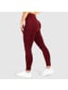 SMILODOX Leggings Trixy Scrunch in Bordeaux