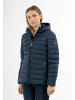 DreiMaster Maritim Wattierte Winterjacke in Marine