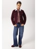 Aniston CASUAL Cordjacke in weinerot-wollweiß
