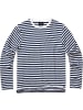 Longsleeve "Jerseyshirt Stripe Longsleeve" in Blau