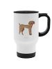 Mr. & Mrs. Panda Travel Mug Hund Dogge ohne Spruch in Weiß