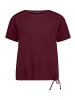 Betty Barclay Blusenshirt mit Tunnelzug in Maroon Banner