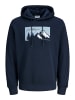 Jack & Jones Hoodie 'Sun' in dunkelblau