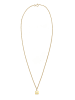 Elli DIAMONDS  Halskette 585 Gelbgold Viereck in Gold