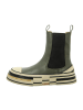 Rebecca White Chelsea Boots in Grün