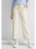 Street One Culotte in Soft Ecru Washed