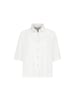 Eight2Nine Halbarmbluse in white