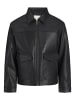 Jack & Jones Lederjacke in Black