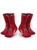Alpen Bears Wandersocken 2er-Set Gr. 43-48 rot Merinowolle rot