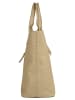 Cluty Handtasche echt Leder in beige