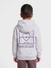 Hummel Kapuzenpullover Hmljr Loose Kinder in LIGHT GREY MELANGE