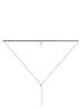 Elli Halskette 925 Sterling Silber Dreieck, Geo, Rechteck in Silber