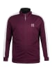 JP1880 Sweatjacke in aubergine