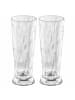 koziol 2er Set Weizenbierglas Superglas Club No. 11 500 ml in transparent