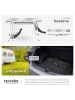 tectake Aluminium Campingtisch Bastian 120 x 70,5 x 58 – 79 cm, silber