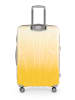suitline Großer Reisekoffer Trolley erweiterbar XL Koffer 4 Rollen TSA 110 L in Safari Sunrise